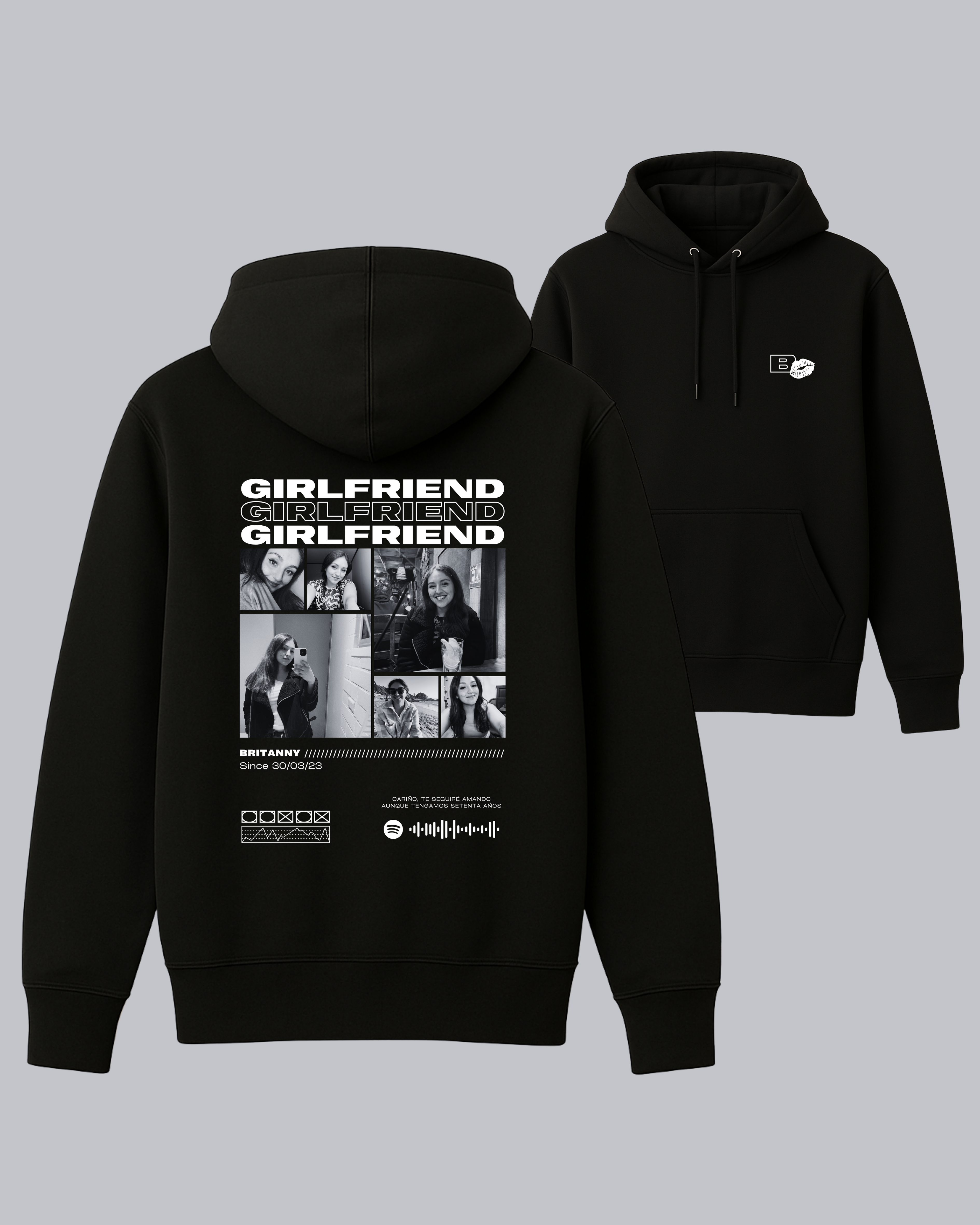 Polerón | Girlfriend Boyfriend Personalizado