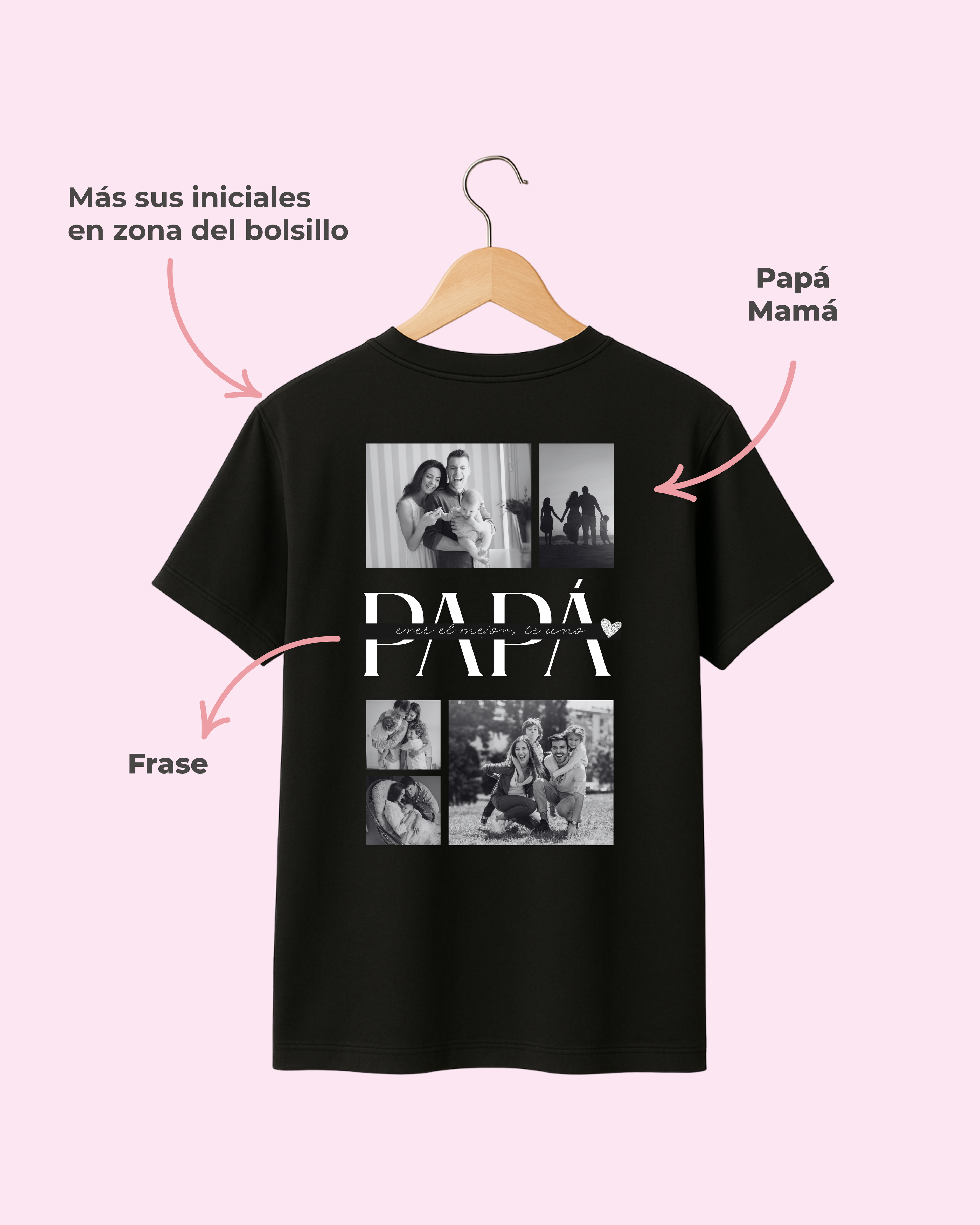 Polera Personalizada | Mamá o Papá