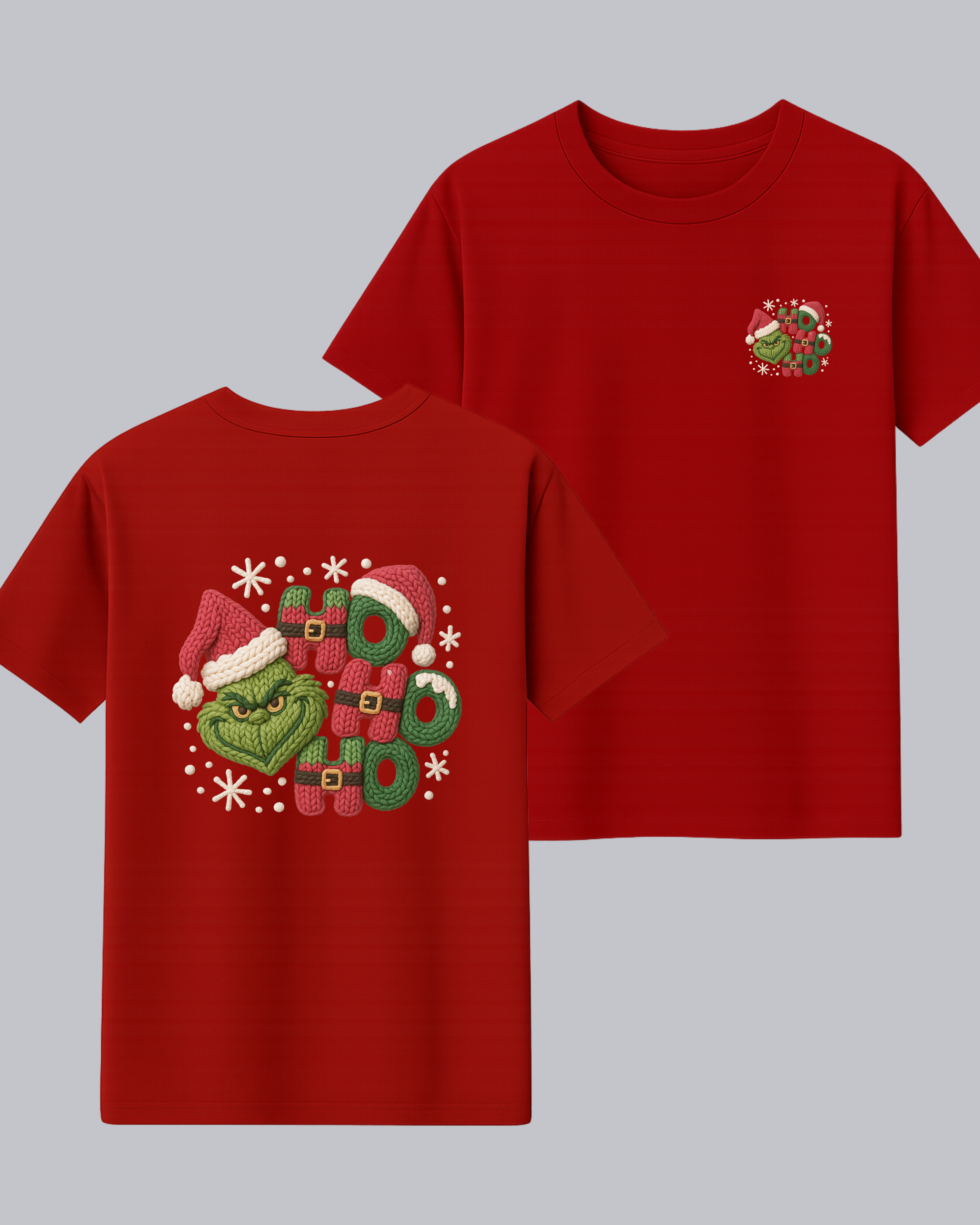 Polera Navideña | Ho Ho Ho Grinch