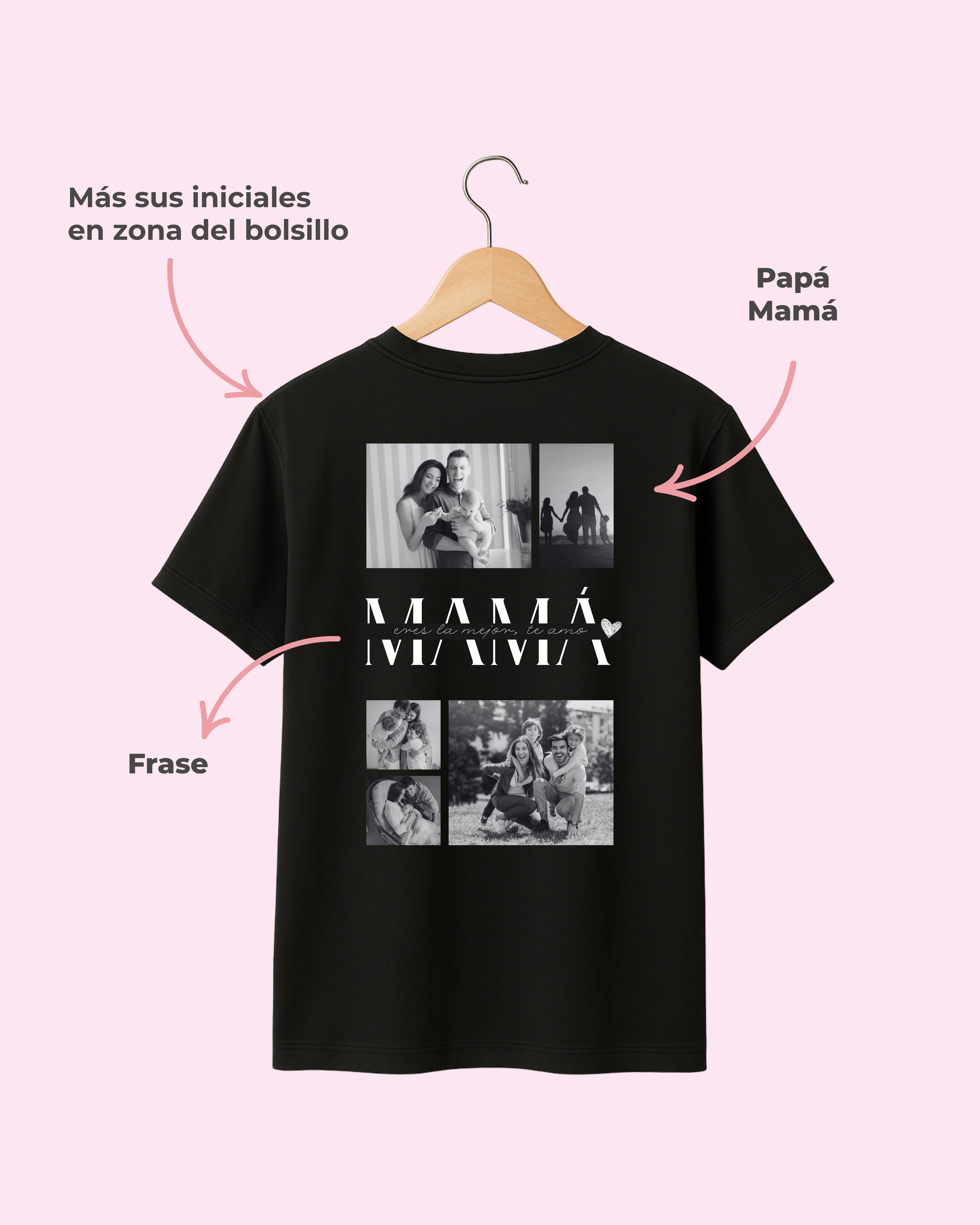 Polera Personalizada | Mamá o Papá