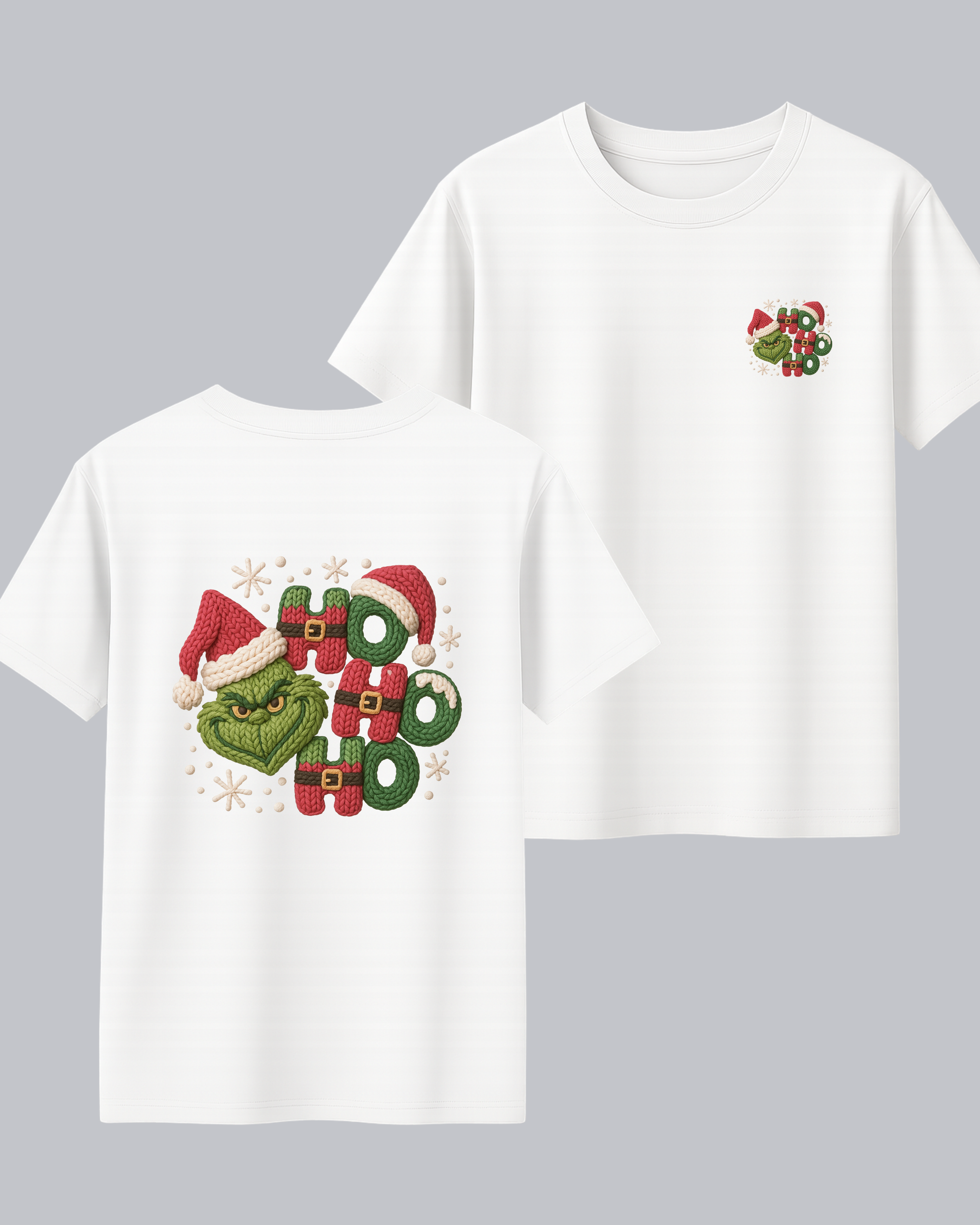 Polera Navideña | Ho Ho Ho Grinch