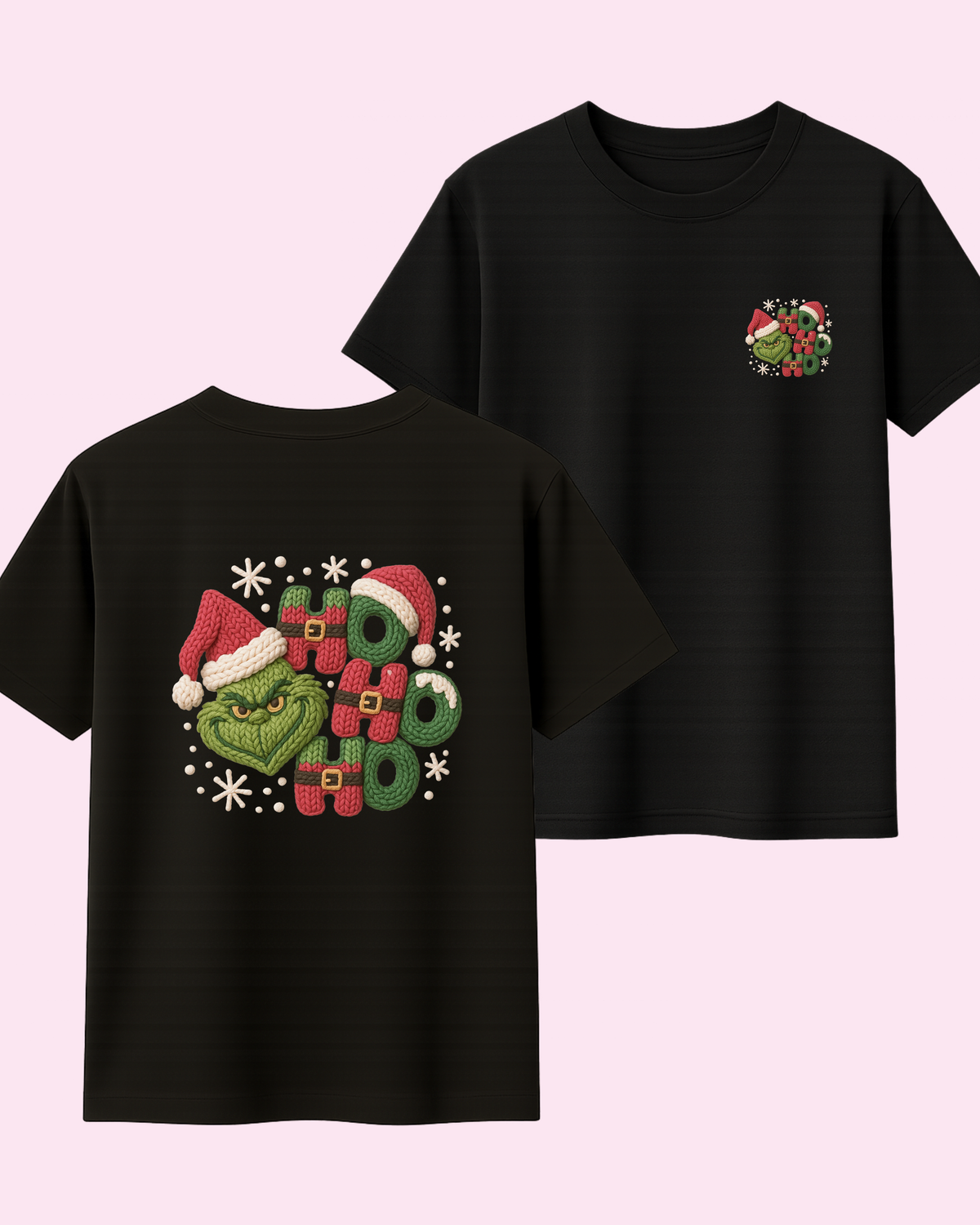 Polera Navideña | Ho Ho Ho Grinch